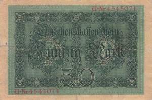 50 Mark 1914 ro.50b U